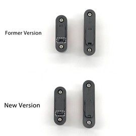 OATISLife Grill Light Mounting Bracket Kit, 1 Round & 1 Square Bracket, Compatible with Grill/Griddle Handles from 1-1.4 Inches in Diameter, Only Fits for OATISLife Grill Light