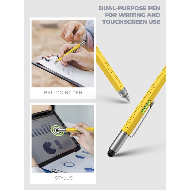 Stocking Stuffers for Men Multitool Pen - Mens Gifts for