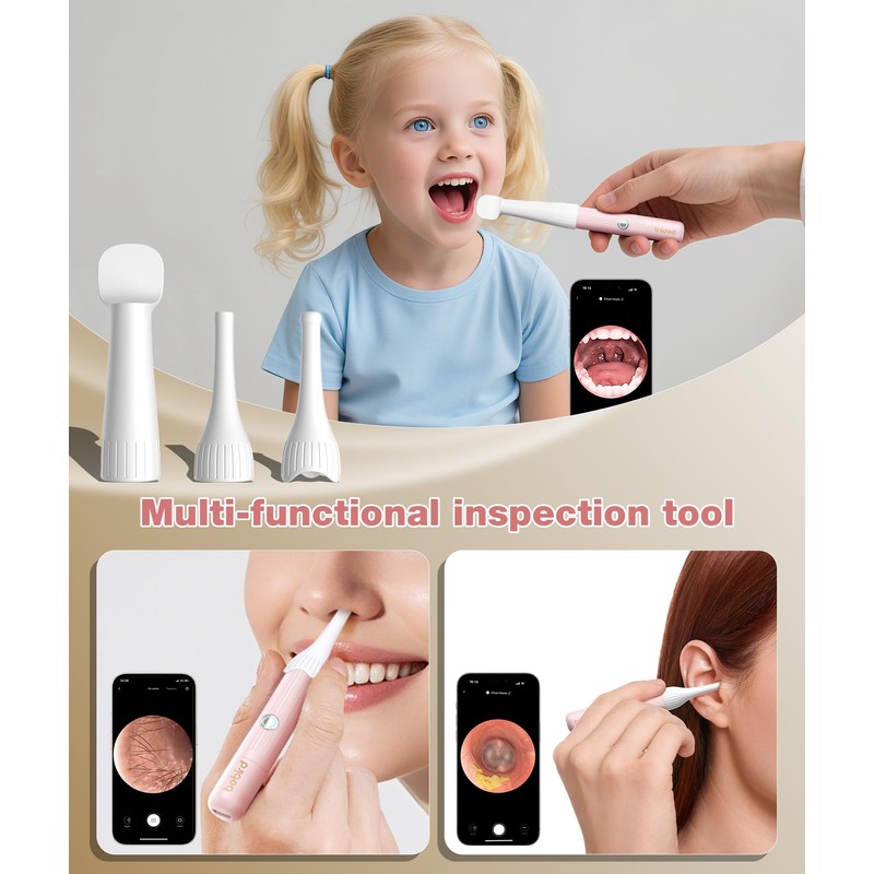 Earsight Plus Ear Wax Removal Tool (Pink)