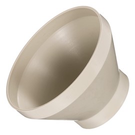 PATIKIL 8" (200mm) to 4" (110mm) Duct Reducer Connector, Heating Cooling Ventilation Tube Fire-Resistant Increaser Adapter Pipe Fitting for Vent System