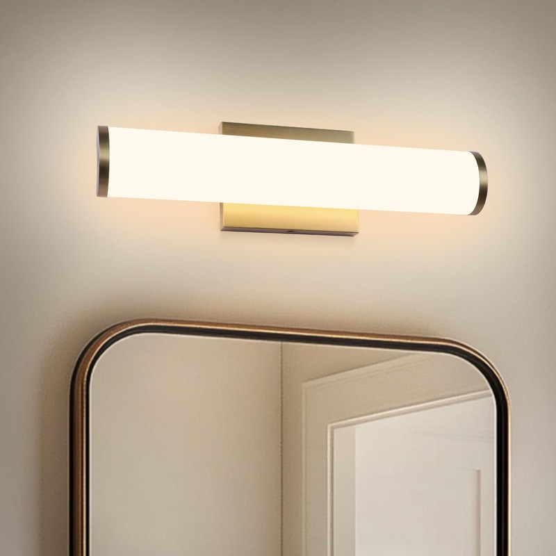 Kalium 16in Modern Wall Sconces, Dimmable Bathroom Vanity Lights, 3000K