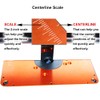 O'SKOOL Precision Aluminum Router Table Insert Plate, Router Templates With