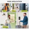 NEWIROVE Key Safe with Number Code Large Key Safe Outdoor