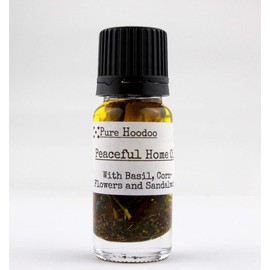 Pure Hoodoo | Peaceful Home Oil 10ml - Used in Spells for a Happy Home and Peaceful Family Life