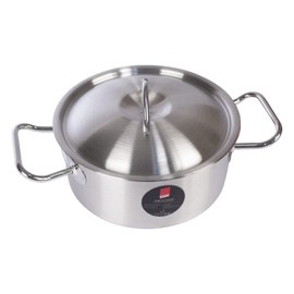 KAPP 3 quart Stainless Steel Pot, Dutch Oven Induction Stock Pot with Lid