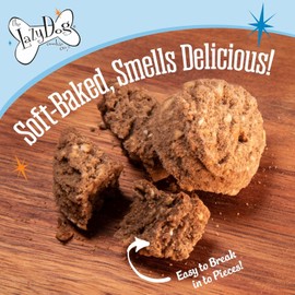 The Lazy Dog Cookie Co. Soft Dog Treats, Mutt Mallows Sweetie Smores, for Small, Medium and Large Dogs, Wheat-Free, Baked in The USA, 5 oz. (Pack of 2) Smores