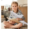 DolliBu Plush Shark Stuffed Animal - Soft Fur Huggable Marine