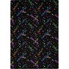 Joy Carpets Fluorescent Celebration 6' x 6' Area Rug