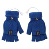 1 Pair USB Heated Gloves Electric Heating Thermal Knitting Gloves