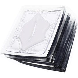 Mascarillas Exfoliantes Hidratantes para Labios 25piezas Gel de Fibra Vegetal para Cuidado en Casa y Viaje, Humectación Profunda y Suavidad