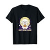 Happy Howl-o-ween Bichon Ghost Dog Design T-Shirt