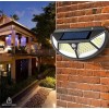 Importeek Lampara Reflector Solar Luz Led Jardin Exterior Pared Sensor
