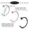 Anicina Nose Rings 20G Nose Studs Nose Rings Hoop Bone