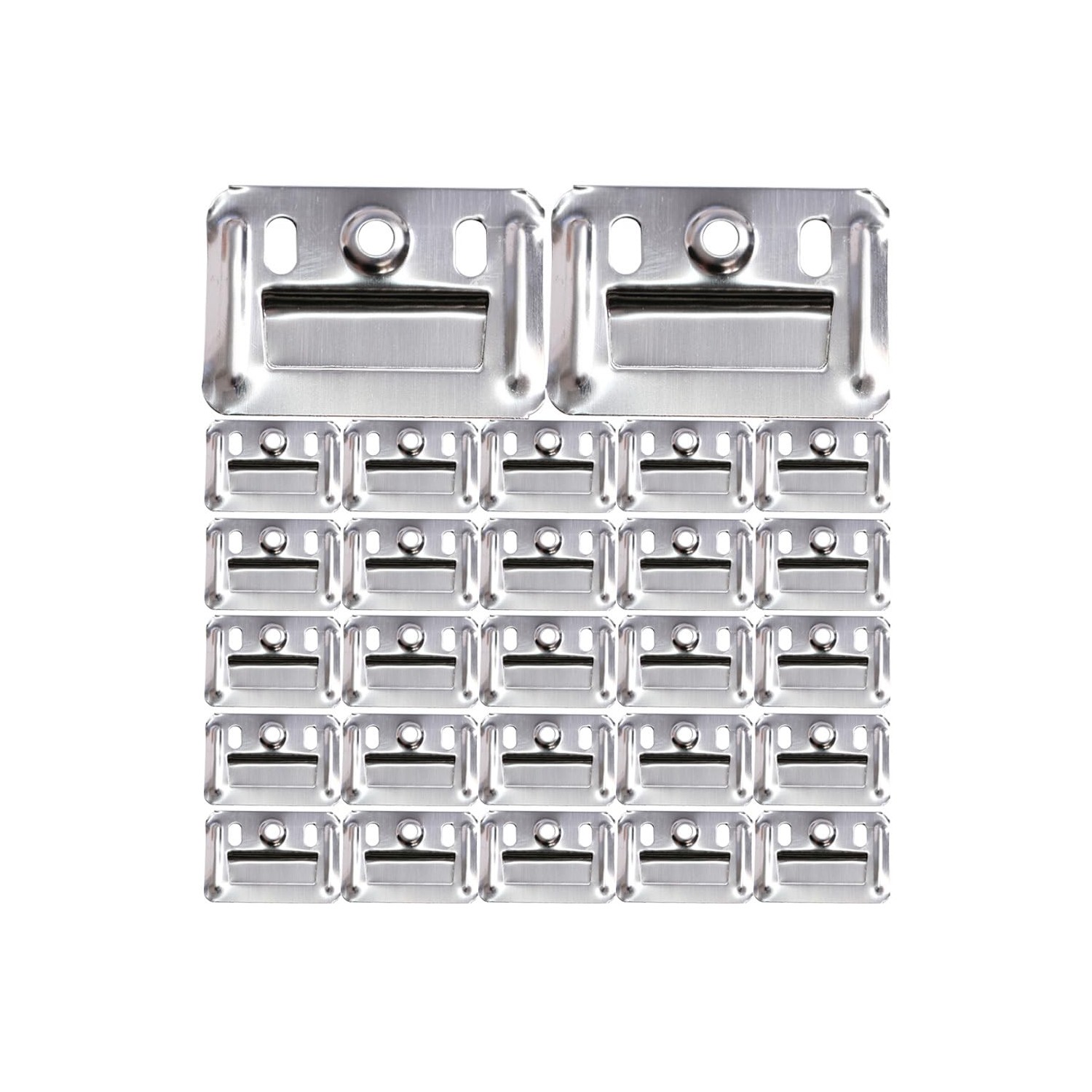 VILLCASE 100pcs Wall Panel Buckle, Wall Buckle Interlocking Hanging ...