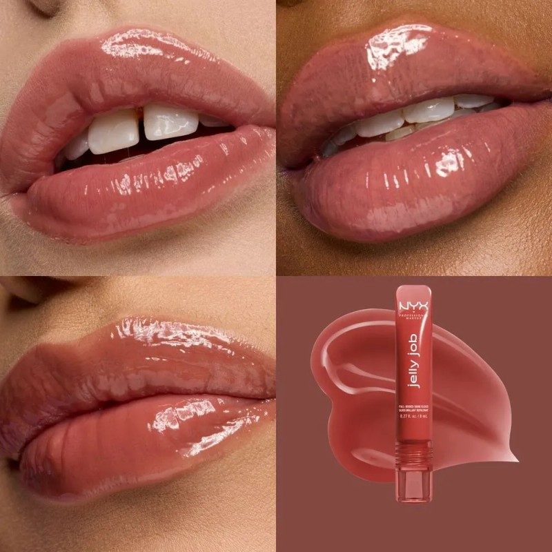Nyx Professional Makeup 8ml Unidad Jelly Filled Rosa Nude