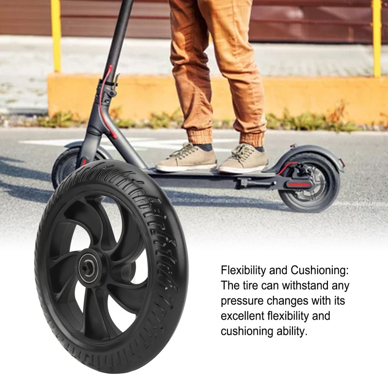 8 Inch Electric Scooter Solid Tire with Hub Wheel Replacement