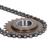 410 Chain Sprocket Kit Steel 114 Link Drive Chain with