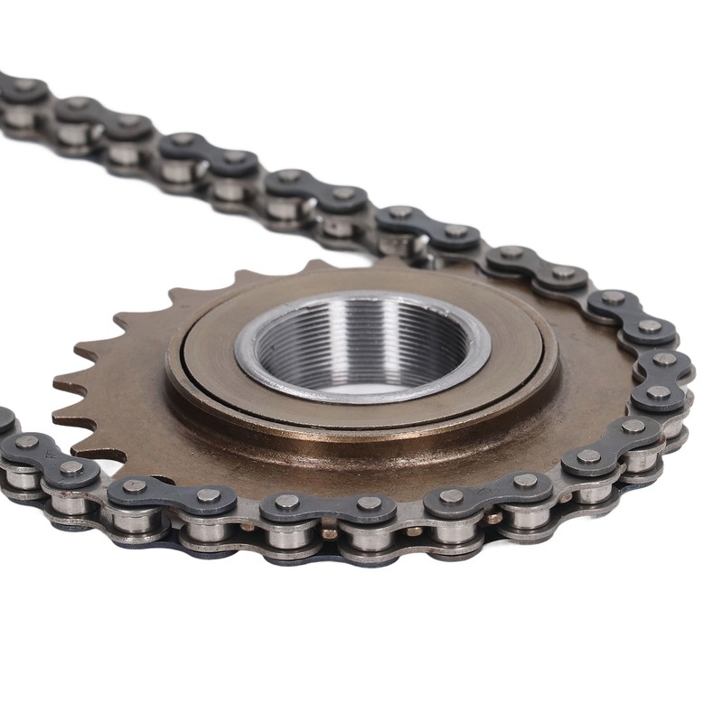410 Chain Sprocket Kit Steel 114 Link Drive Chain with