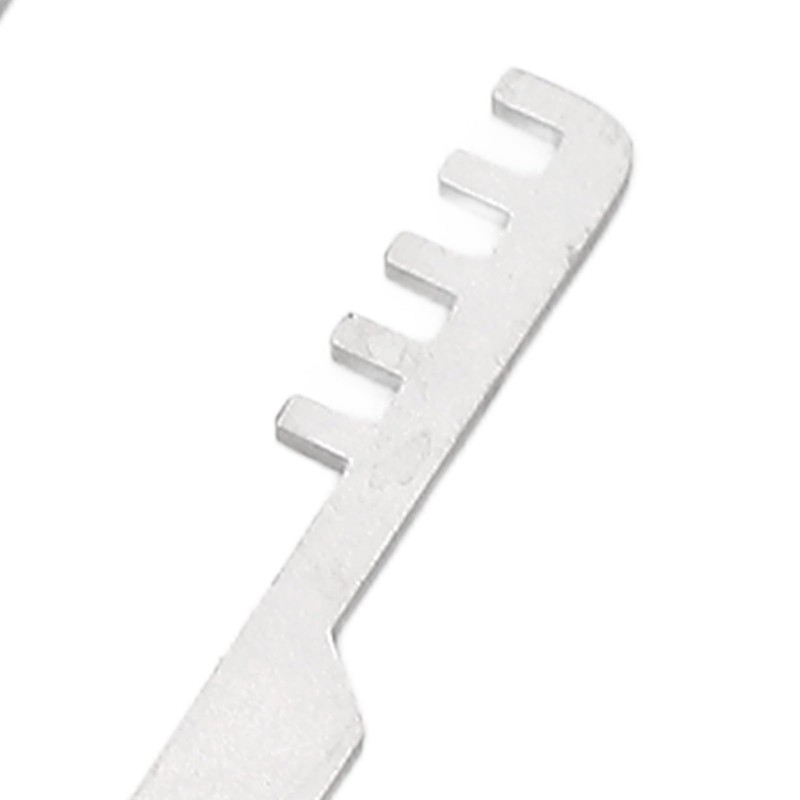 4PCS Comb Lock Picks, Metal Teeth Tools Stainless Steel Pick