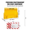 Electrical Safety Lockout Tagout Kit 60 PCS Station Includes Padlocks