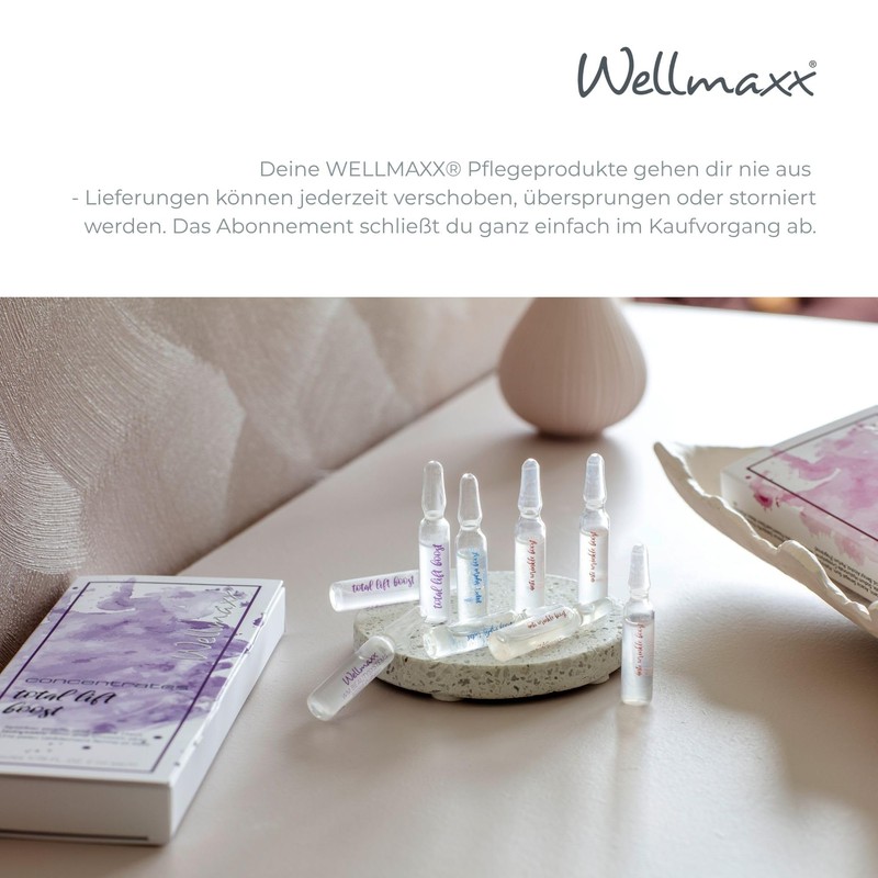 WELLMAXX Concentrates Anti Wrinkle Boost Concentrate Ampoules, Anti Ageing Serum