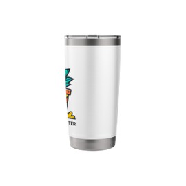Vibrant Garden Planter Art Style Stainless Steel Insulated Tumbler