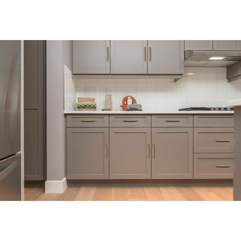 Ravinte 40 Pack 6 inch Cabinet Pulls Brushed Brass Stainless