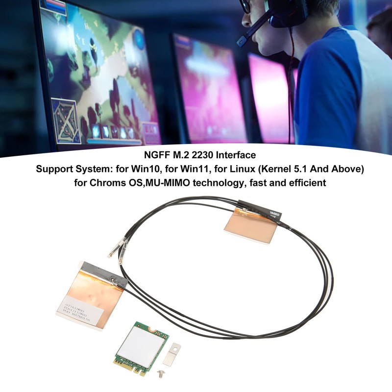 WIFI 6E Card 5374M Gigabit 5G Dual Band Bluetooth 5.2