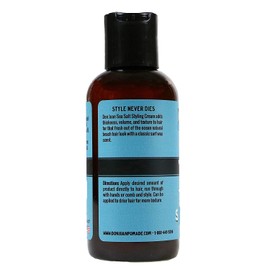 Don Juan Sea Salt Hair Styling Cream | Light Hold | Conditions and Adds Volume and Texture To Hair | Natural Ingredients | Surf Wax Scent, 4 fl oz