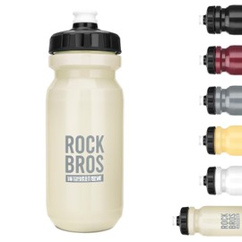 ROCKBROS Bicycle Water Bottle 600 ml Sports Water Bottle BPA-Free Leak-Proof Bottle Cycling Water Bottle for Bicycle Camping Gym Hiking