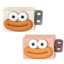 Toothpaste Squeezer, Pack of 2 Toothpaste Squeezer, Squeezer, Rotating Toothpaste Dispenser, Tube Squeezer Made of Plastic for Bathroom (White, Pink)