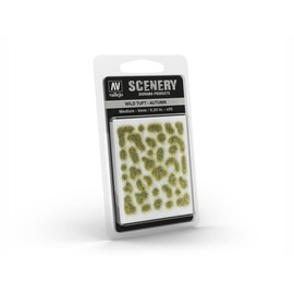 AV Vallejo Scenery - Wild Tuft - Autumn, Medium: 4mm