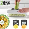 Mueller Vegetable Chopper Mandoline Slicer, Food Veggie Chopper, Cheese Grater,