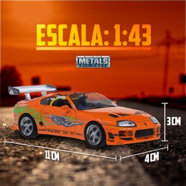 LUPPA Toyota Supra Mark IV 1994 + Fascículo: Edición Especial. Detalles Exquisitos para Coleccionistas y Aficionados