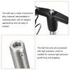 TA-VIGOR T Handle Lock Pins, 12mm Dia 80mm Length Stainless