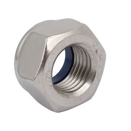 Sourcingmap 8pcs M14 x 1.5mm Pitch Metric Fine Thread 304 Stainless Steel Hex Lock Nuts