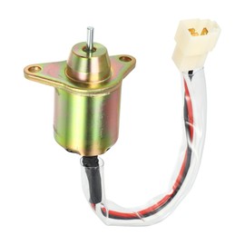 A ABSOPRO Fuel Shut-off Stop Solenoid Valve for Yanmar R55-7 R60-7 3TNE84