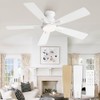 Fanbulous Ceiling Fans with Light 52 White