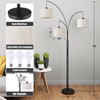 SUNMORY 3 Lights Floor Lamp with Remote Control and 3