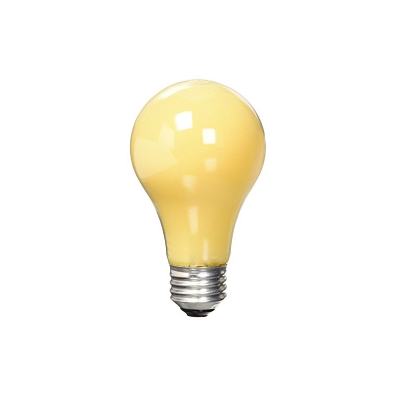 GE G E Lighting 61435 Bug Light Bulb, 90W, Yellow,