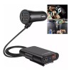 THE9SHOP Combo Cargador Para Auto 3.1a 2+2usb Ampliar Cable V8