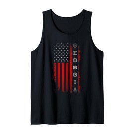 Georgia GA Flag Vintage for Georgia Men Women Kids Tank Top