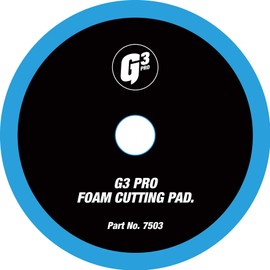 G3 Pro Foam Cutting Pad 150mm (7503) – Medium Cut Polishing Pad for DA & Rotary Polishers – Velcro Backed with Trapezoid Shape for Enhanced Control and Fast Paint Correction