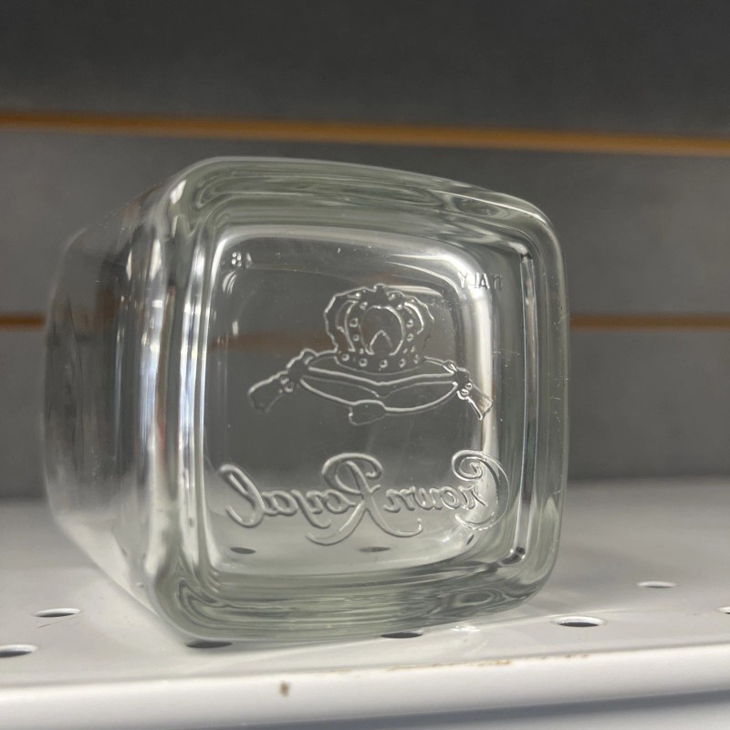 CROWN ROYAL BLACK DRINKING GLASS