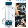 500ml (17oz) Premium Portable Hydrogen Water Bottle Generator –Under 3