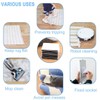 Rug Tape Pad, Rug Anchors Carpet Hook and Loop Non-Slip