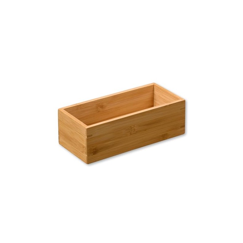 Kesper Stackable Storage Box, Material: FSC® Certified Bamboo, Dimensions: W
