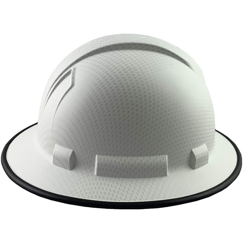 Ridgeline Full Brim Patterned Hardhat with Protective Edge with 4