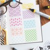 ORIGACH Background Pattern Clear Stamps for Cards Making DIY Scrapbooking