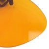 Fafeicy 180 Degree Vertical Flip Portable Orange Glasses Clip Lens